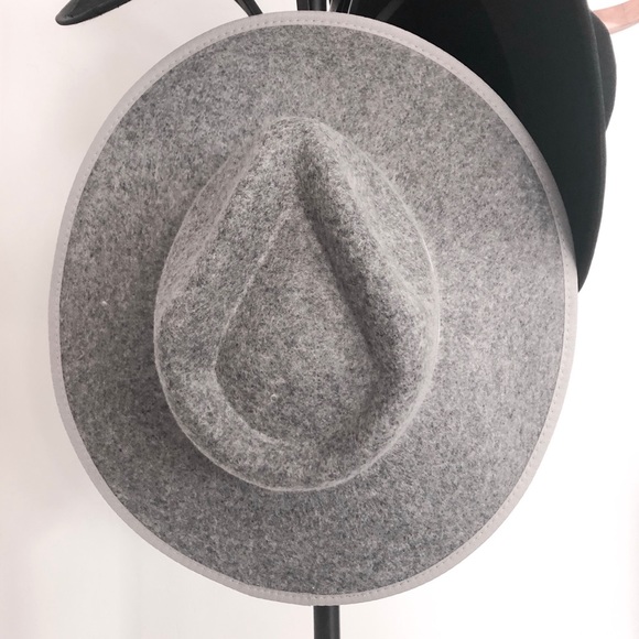 Born To Be Wild | Wool Fedora Hat - GRAY - Picture 5 of 8